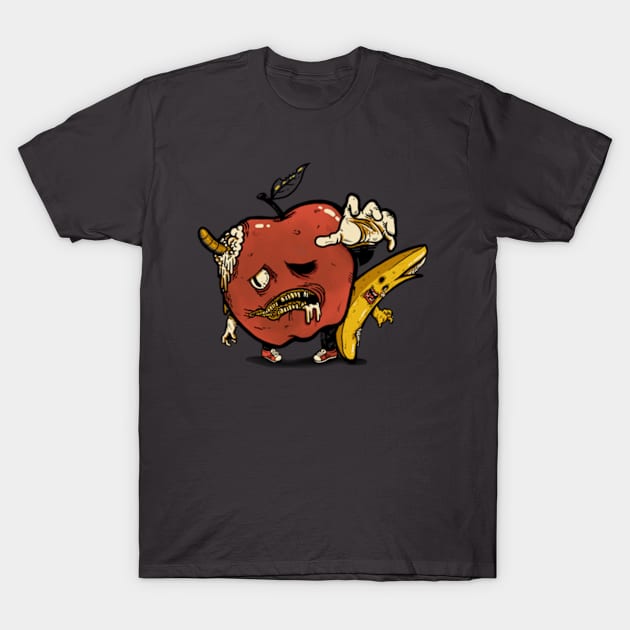 Zombies Fruits T-Shirt by Madkobra